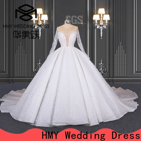 HMY wedding elegant dresses Suppliers for brides