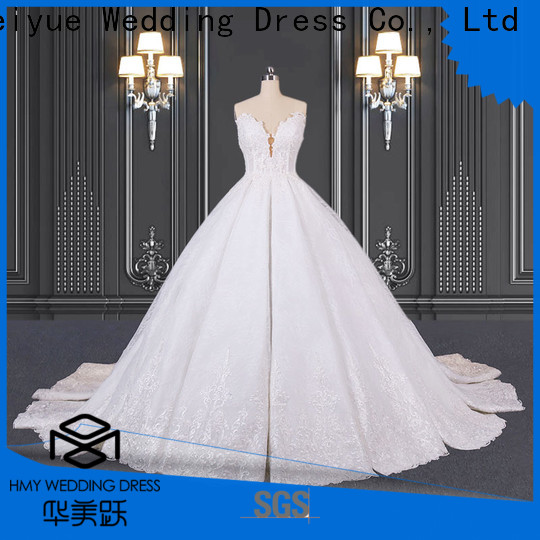 HMY bridal gowns with sleeves Suppliers for boutiques