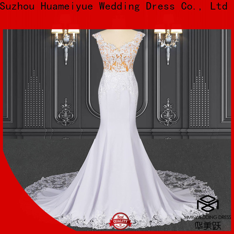 HMY wedding gown for bride factory for wedding dress stores