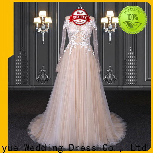 High-quality elegant wedding gown factory for wholesalers
