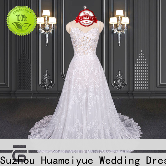 HMY Top beautiful wedding dresses online manufacturers for boutiques