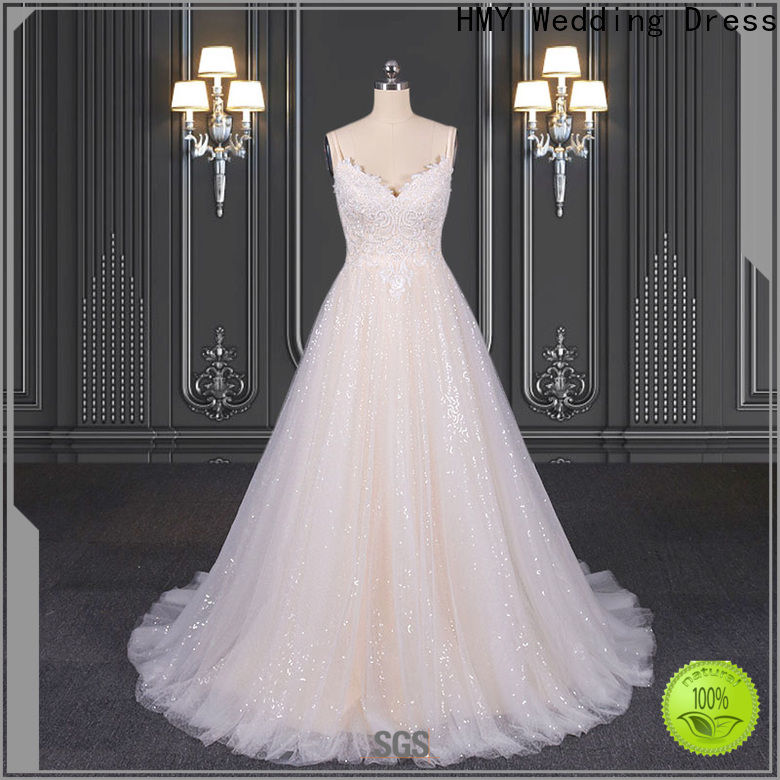 HMY Best long sleeve wedding dresses factory for wedding party