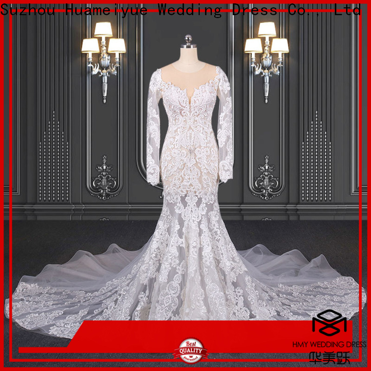 HMY gothic wedding dresses company for wholesalers