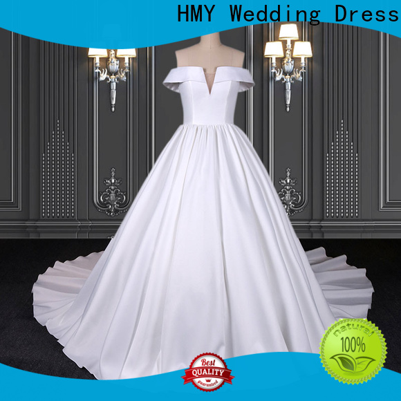 Custom simple bridal gown for business for wholesalers