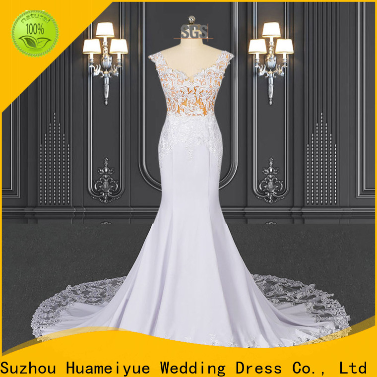 High-quality white wedding gowns Supply for boutiques