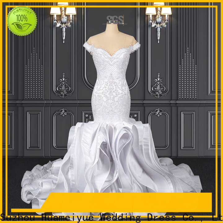 HMY New cheap gorgeous wedding dresses factory for brides