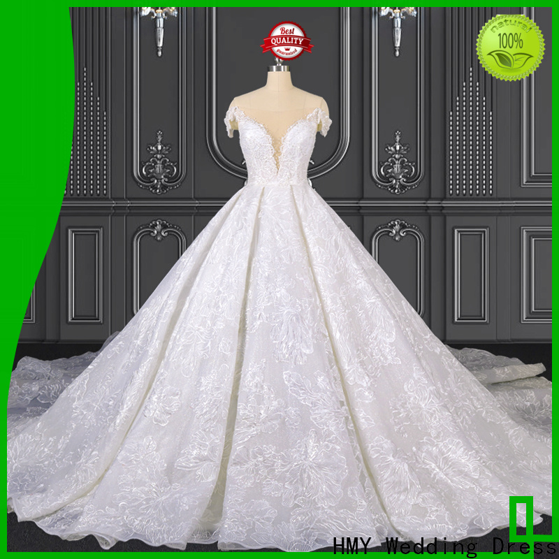 Custom affordable wedding gowns online company for brides