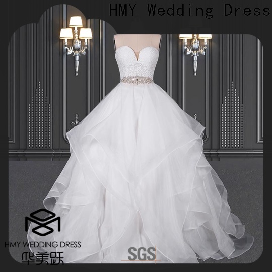 HMY bridal gown dress factory for boutiques