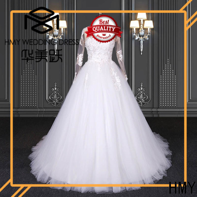 HMY Custom dress in marriage Supply for wedding dress stores