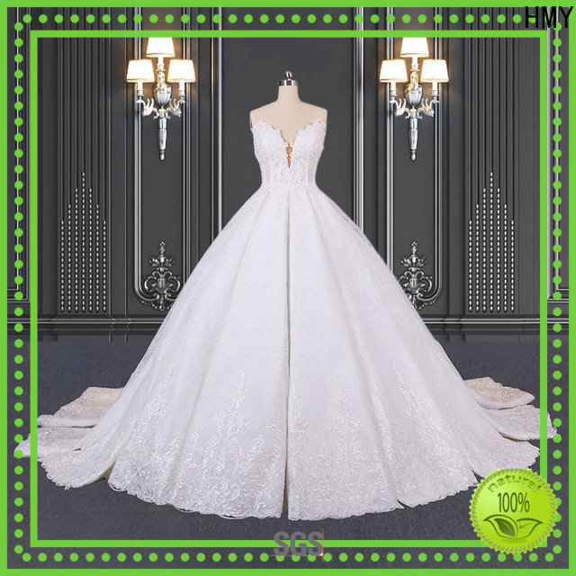 HMY Top custom made wedding dresses factory for wedding dress stores