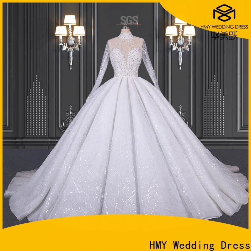 HMY budget wedding dresses factory for wholesalers