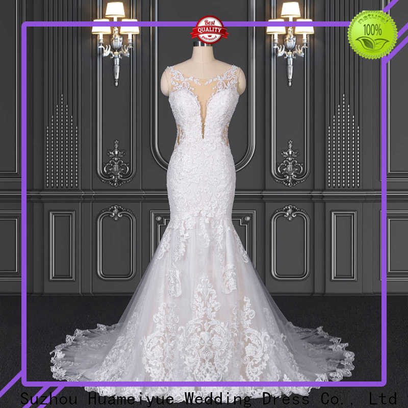 HMY Wholesale marriage gowns online company for boutiques