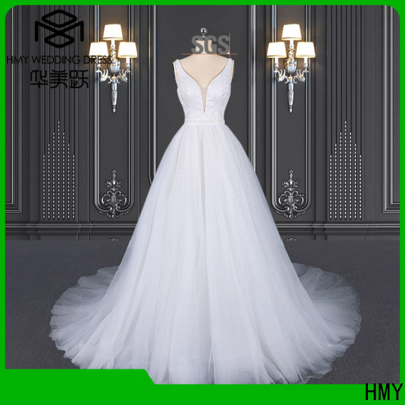 HMY red carpet dresses factory for wedding party