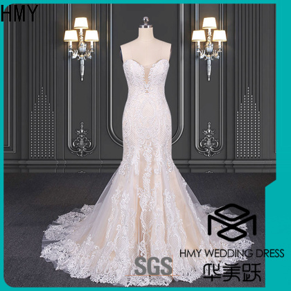HMY Top cheap gorgeous wedding dresses for business for brides