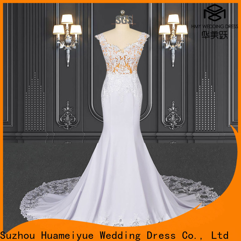 HMY beautiful wedding dresses online for business for wedding party