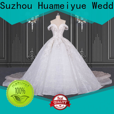 Latest elegant wedding gown Supply for boutiques