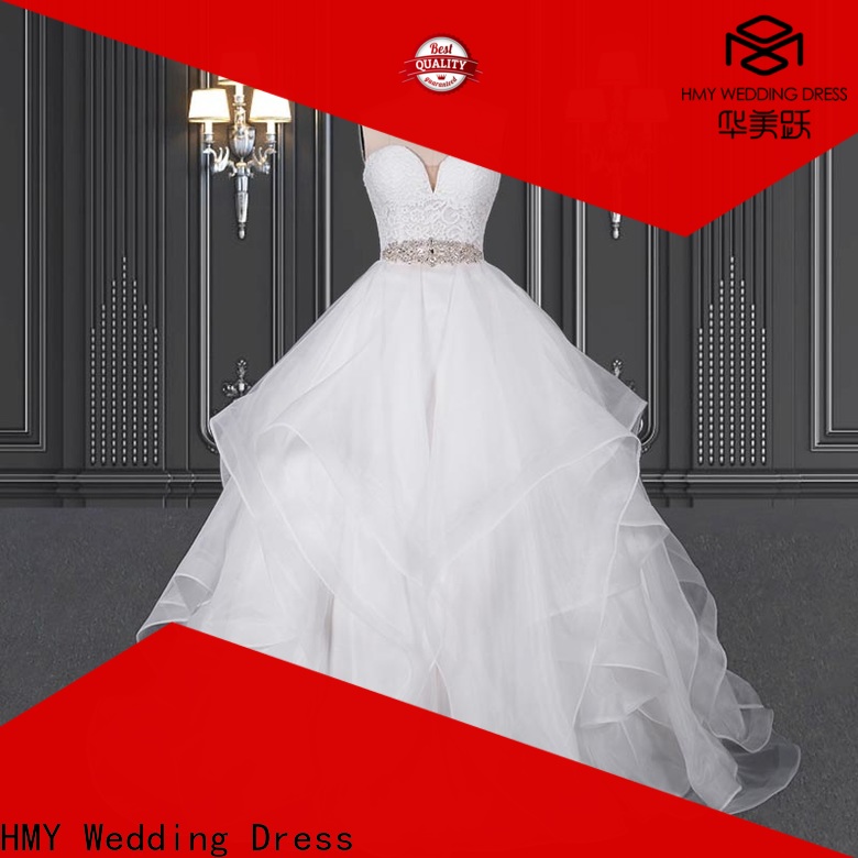 HMY wedding gown and bridesmaid dresses for business for brides