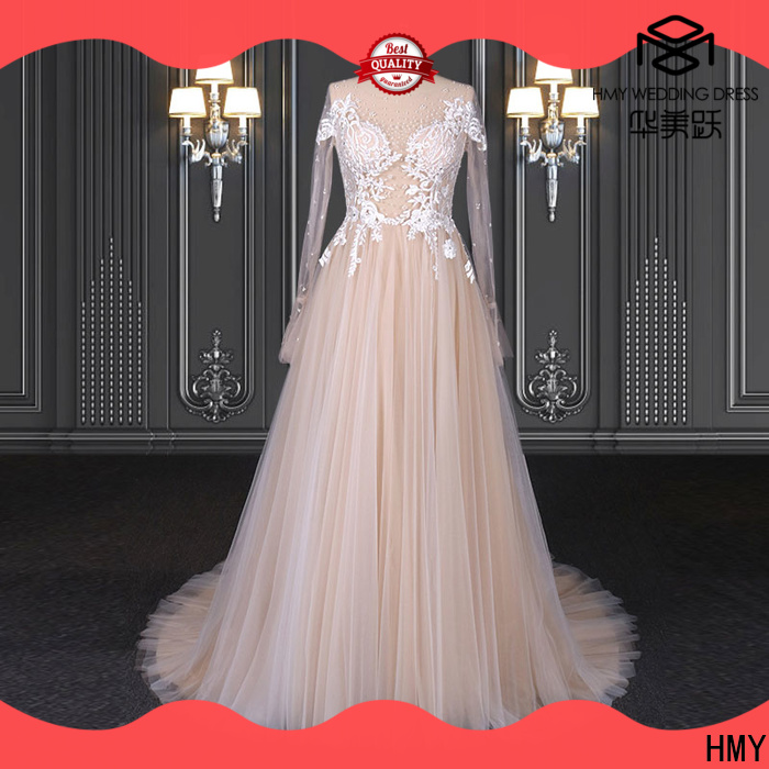 HMY wedding gown for bride Supply for wedding dress stores
