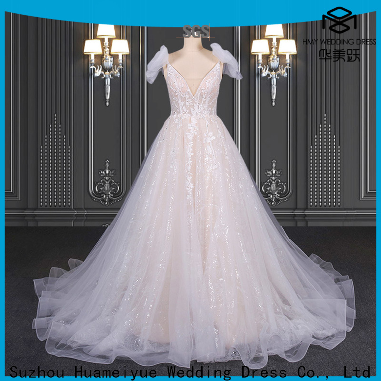 HMY corset wedding dress company for wedding party