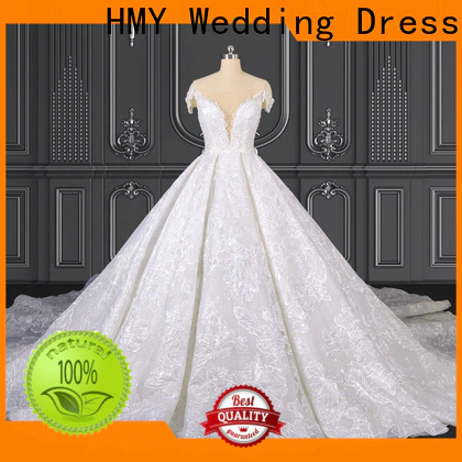 HMY Custom affordable wedding gowns factory for wedding dress stores