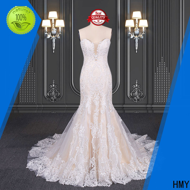 HMY Latest chinese wedding dress manufacturers factory for wedding party