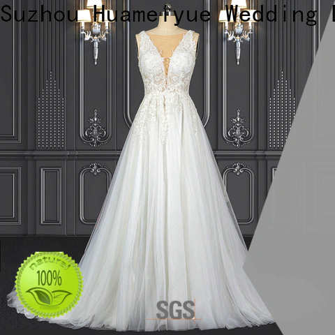Best sleeveless boho wedding dress Supply for wedding dress stores