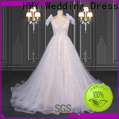 HMY Best boho colored wedding dress for business for brides