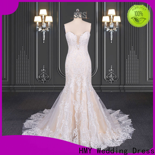 HMY boho courthouse wedding dress manufacturers for wedding party