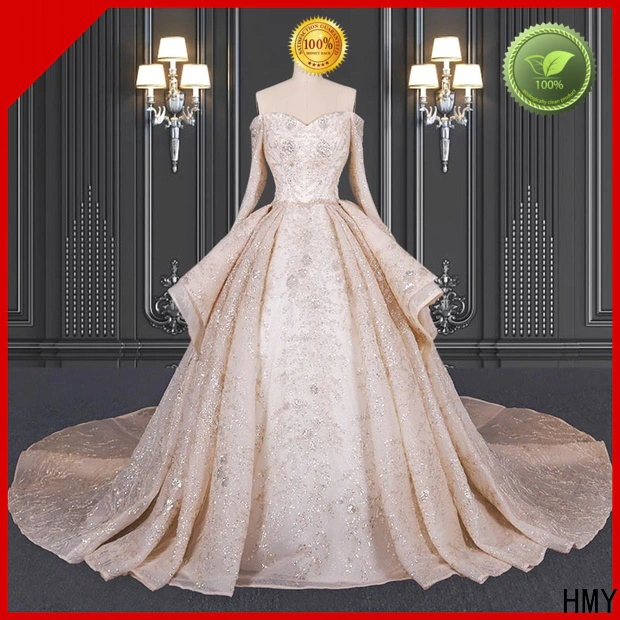 HMY New off white boho wedding dress factory for wholesalers