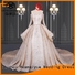 New wedding dresses with sleeves factory for wedding party