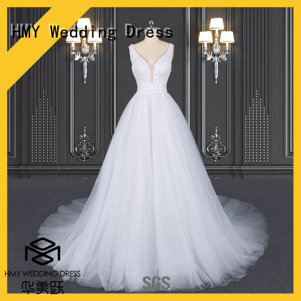 HMY modest wedding dresses factory for brides